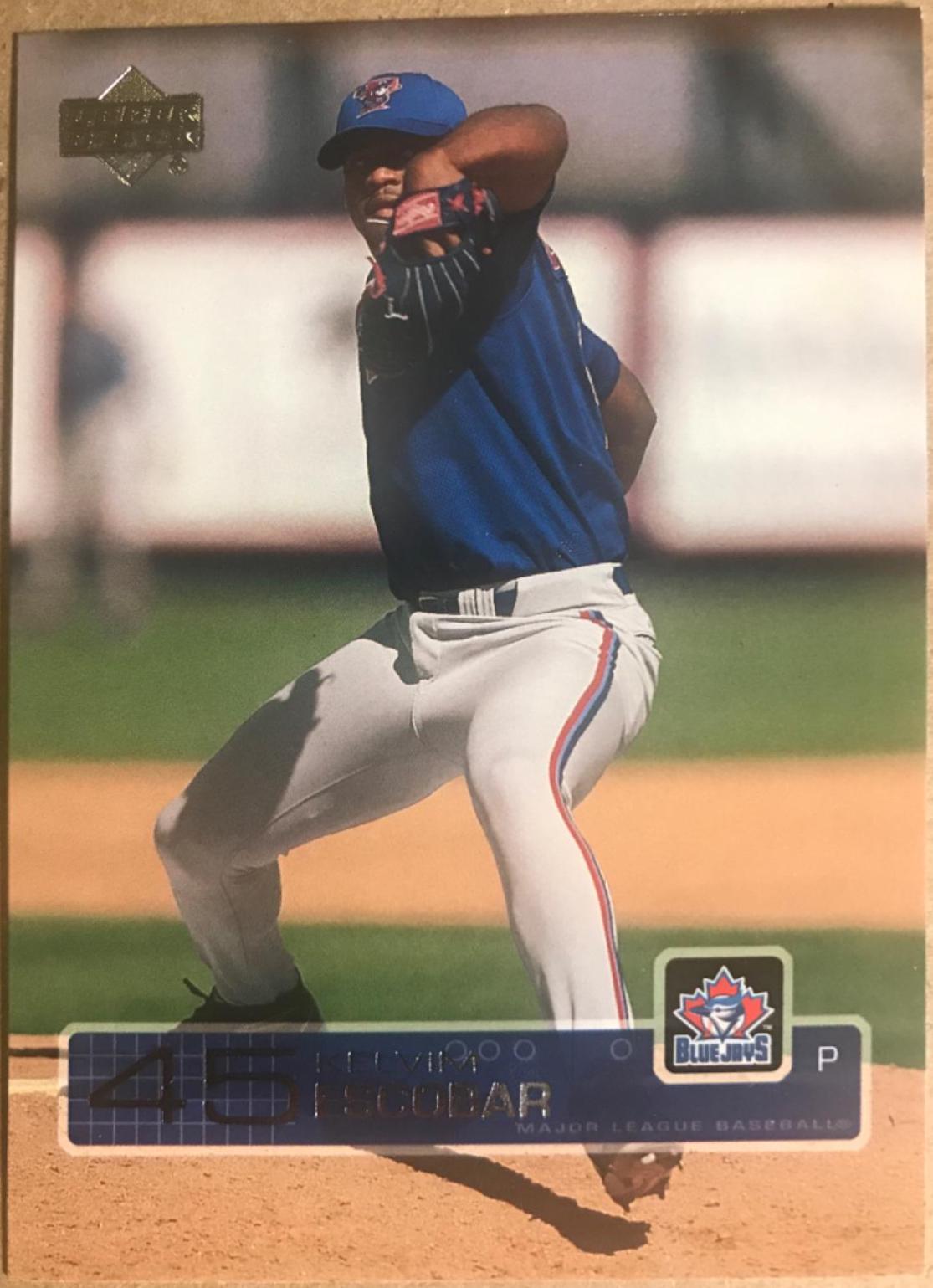 Kelvim Escobar #47 Baseball Cards 2003 Upper Deck