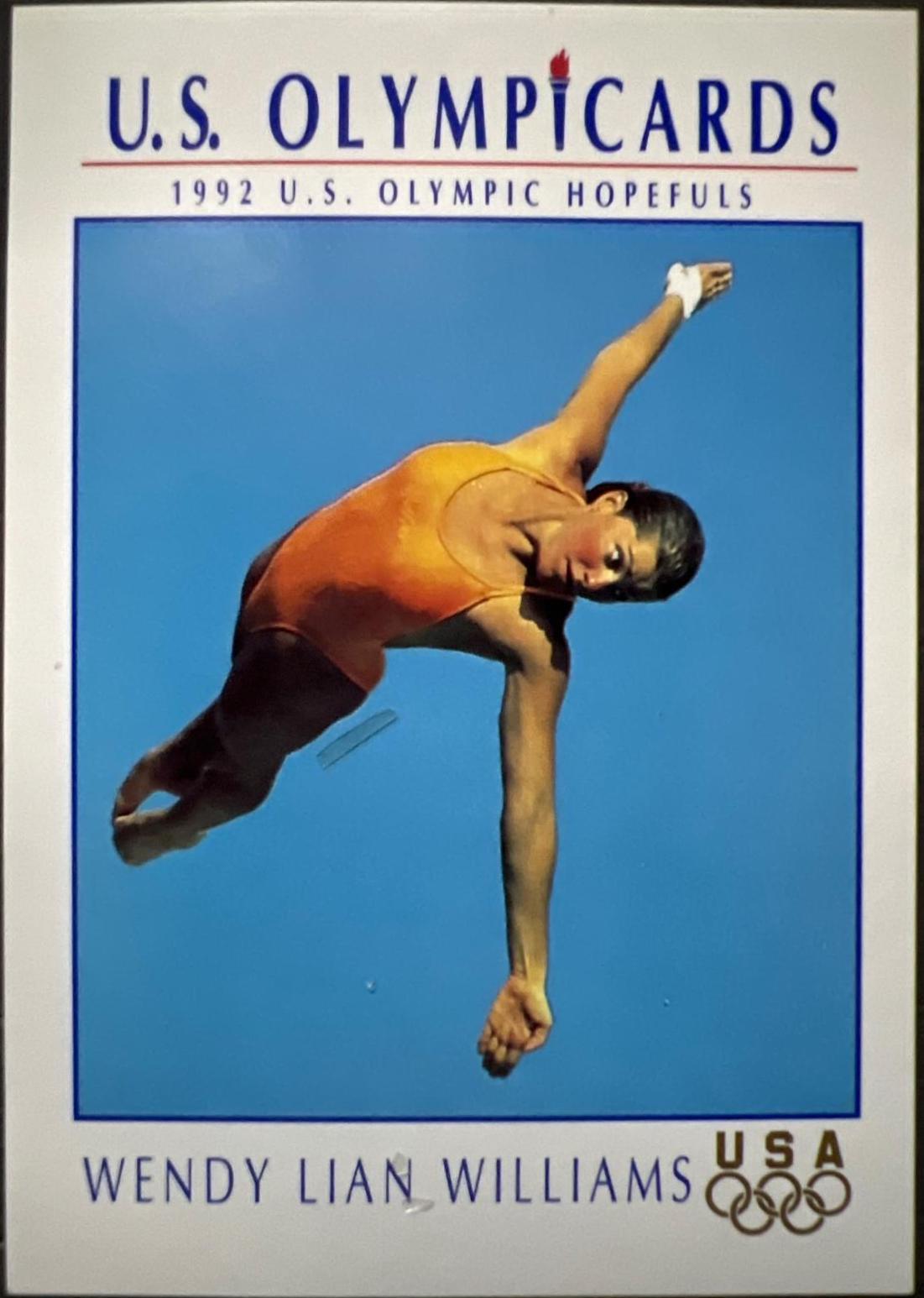 Wendy Lian Williams #HP2 1992 Impel US Olympic Hopefuls Baseball