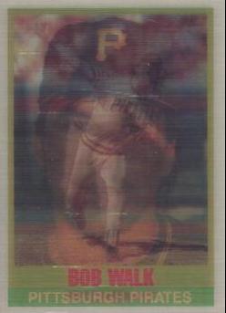 Bob Walk #34 Baseball Cards 1989 Sportflics