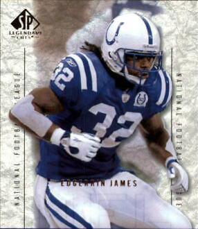 Edgerrin James #23 Football Cards 2002 SP Legendary Cuts