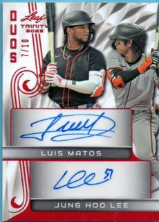 Luis Matos / Jung Hoo Lee