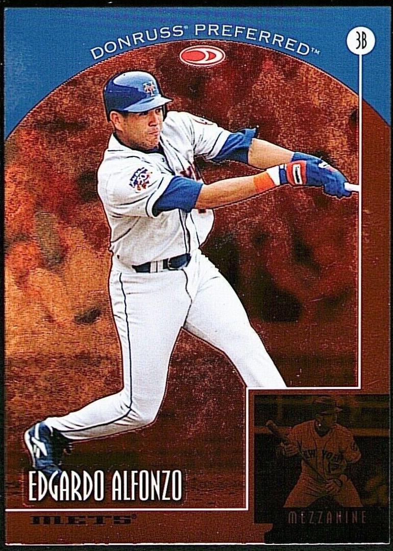 Edgardo Alfonzo #108 1998 Donruss Preferred Baseball