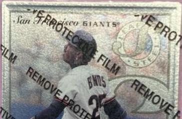 Barry Bonds #6 Baseball Cards 1996 Leaf Steel