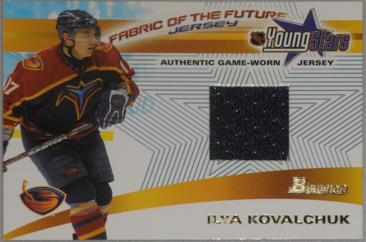 Ilya Kovalchuk #FFJ-IK 2001 Bowman Young Stars Hockey