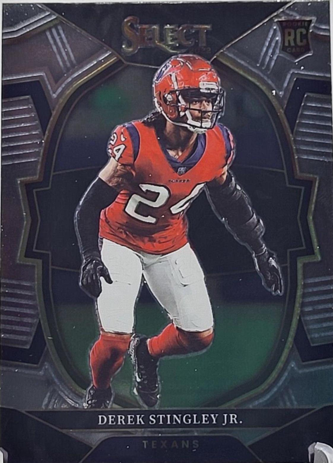 Derek Stingley Jr. #48 Football Cards 2022 Panini Select