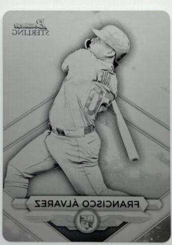 Francisco Alvarez [Printing Plates] #BSR-12