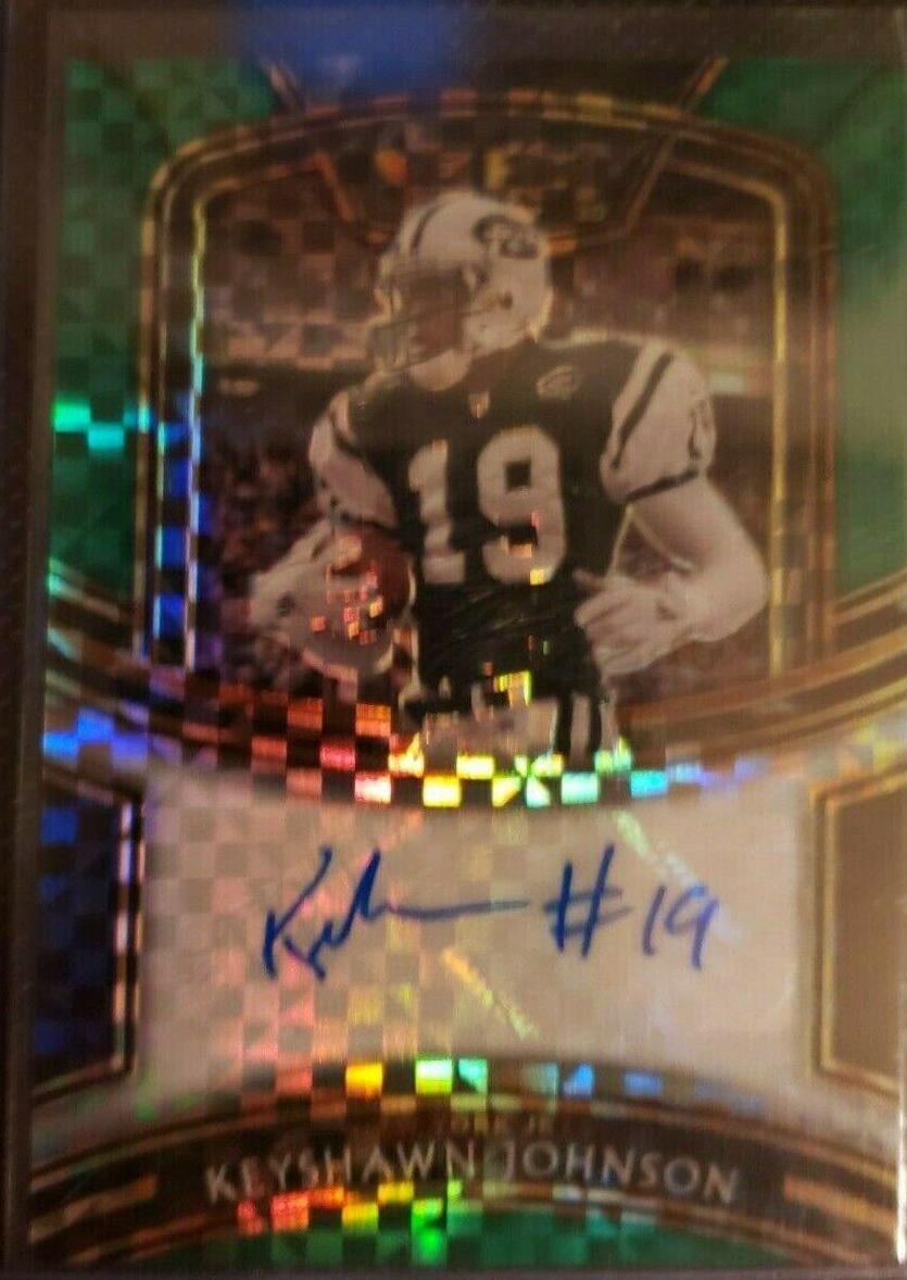 Keyshawn Johnson [Green Prizm]