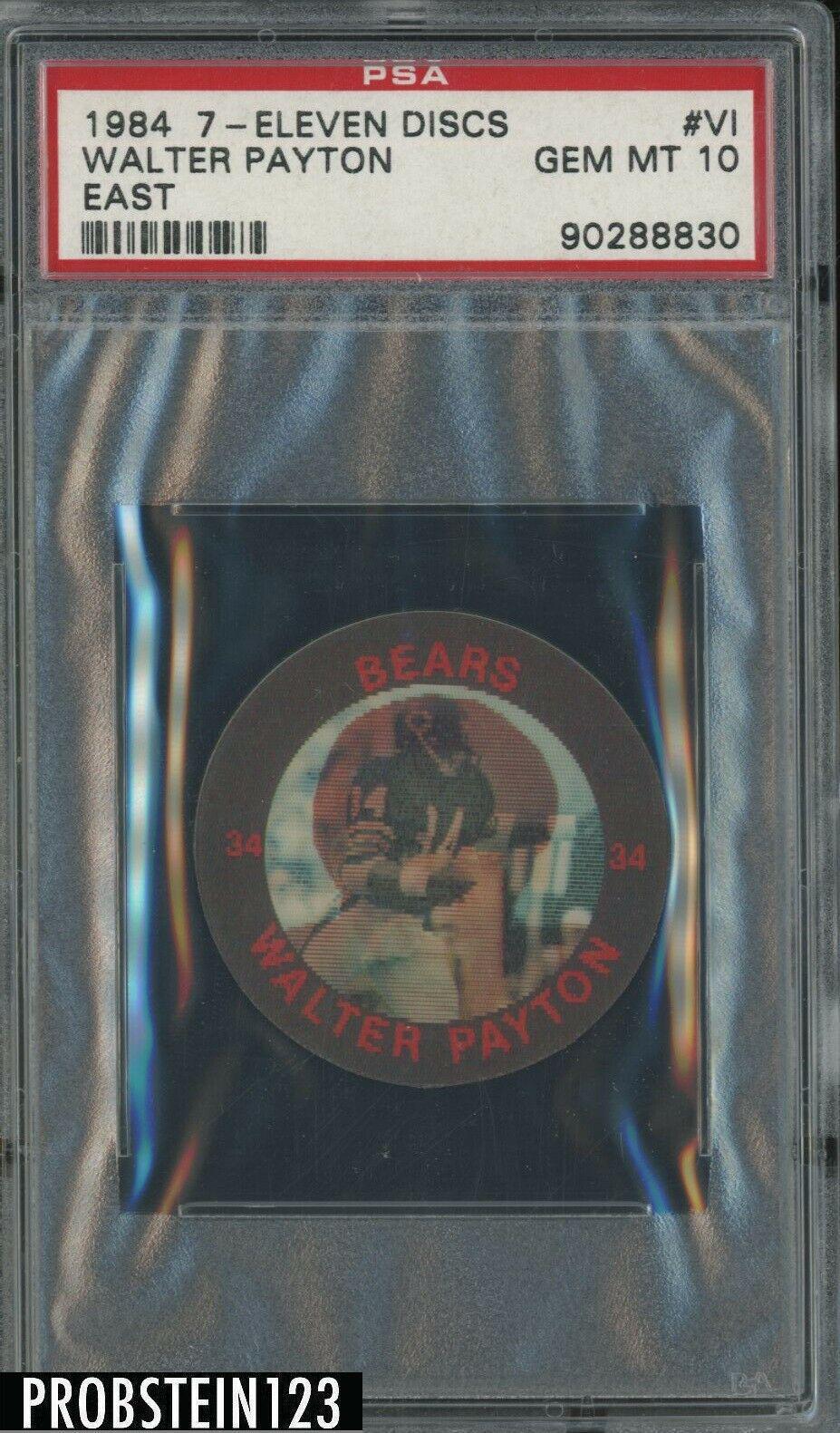 1984 Walter Payton [East] #VI