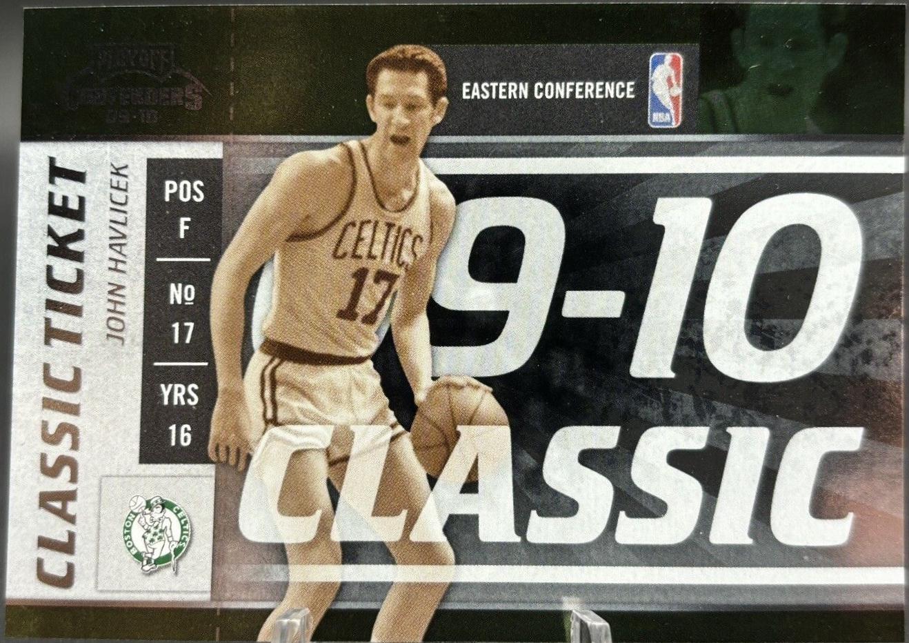 John Havlicek [Championship Ticket] #143