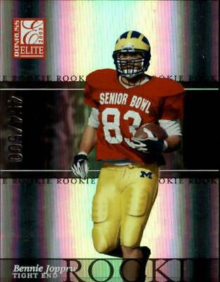 Bennie Joppru #154 2003 Panini Donruss Elite Football