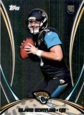 Blake Bortles #3 Football Cards 2014 Topps Mega Chrome