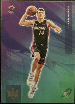 Tyler Herro #197 Basketball Cards 2019 Panini Court Kings
