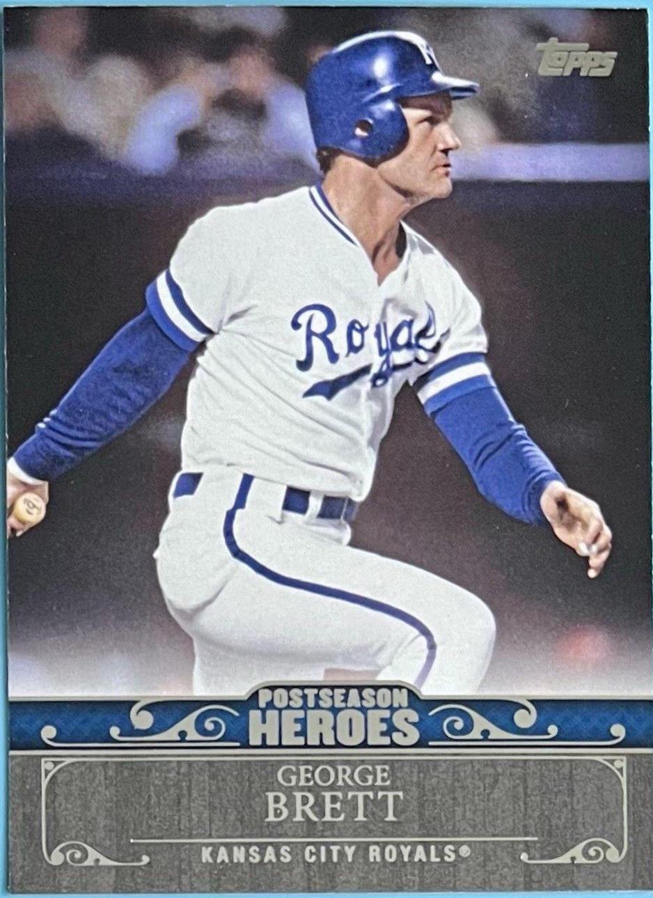 George Brett #PH-3 Baseball Cards 2013 Topps Update Postseason Heroes