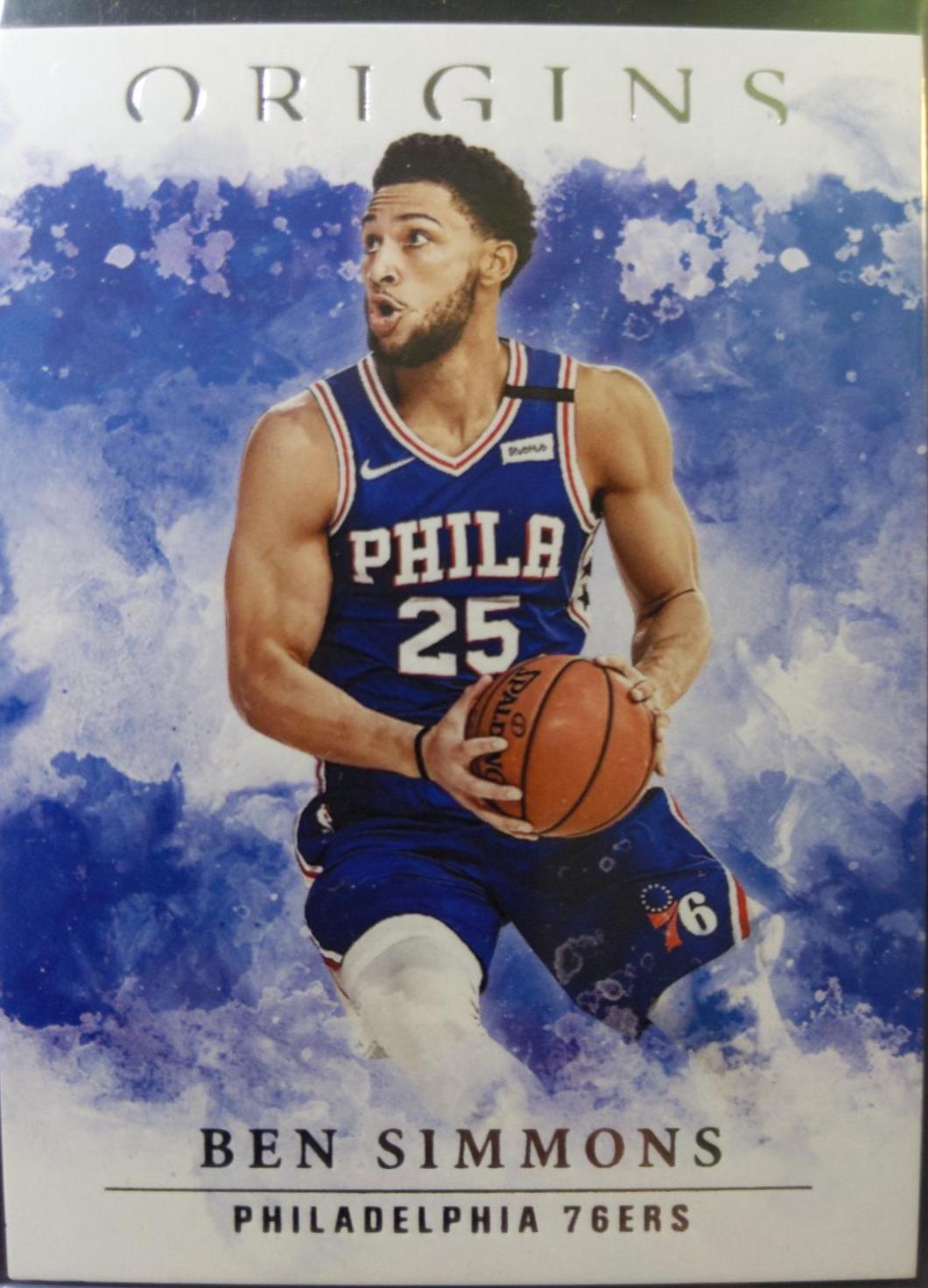 Ben Simmons #25 Basketball Cards 2020 Panini Origins