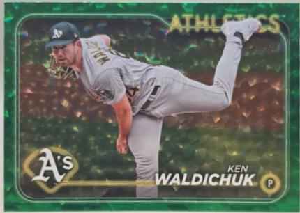 Ken Waldichuk [Green Foil] (2024 Topps)