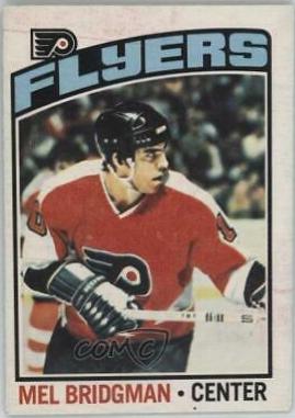 Mel Bridgman #26 Hockey Cards 1976 O-Pee-Chee