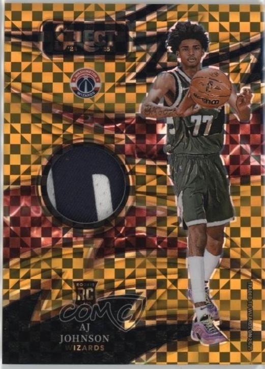 AJ Johnson [Gold Prizm] #7