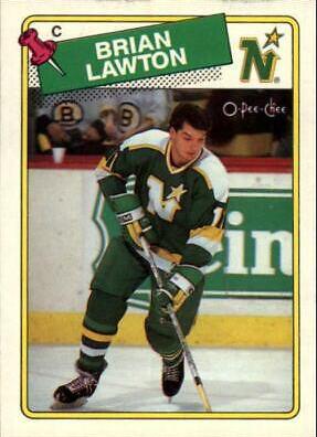 Brian Lawton #20 Hockey Cards 1988 O-Pee-Chee