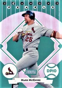 Mark McGwire #DP10 Baseball Cards 2001 Stadium Club Diamond Pearls