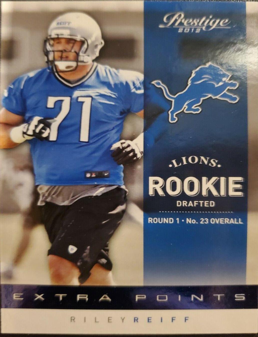 Riley Reiff #227 Football Cards 2012 Panini Prestige