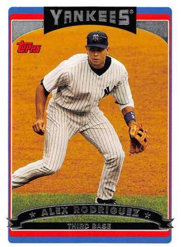 Alex Rodriguez #1 Baseball Cards 2006 Topps