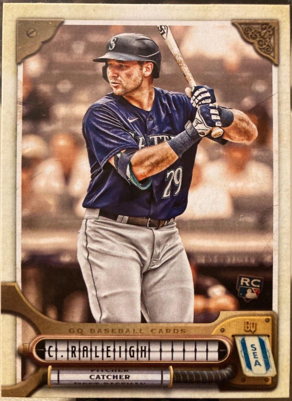 Cal Raleigh #185 Baseball Cards 2022 Topps Gypsy Queen