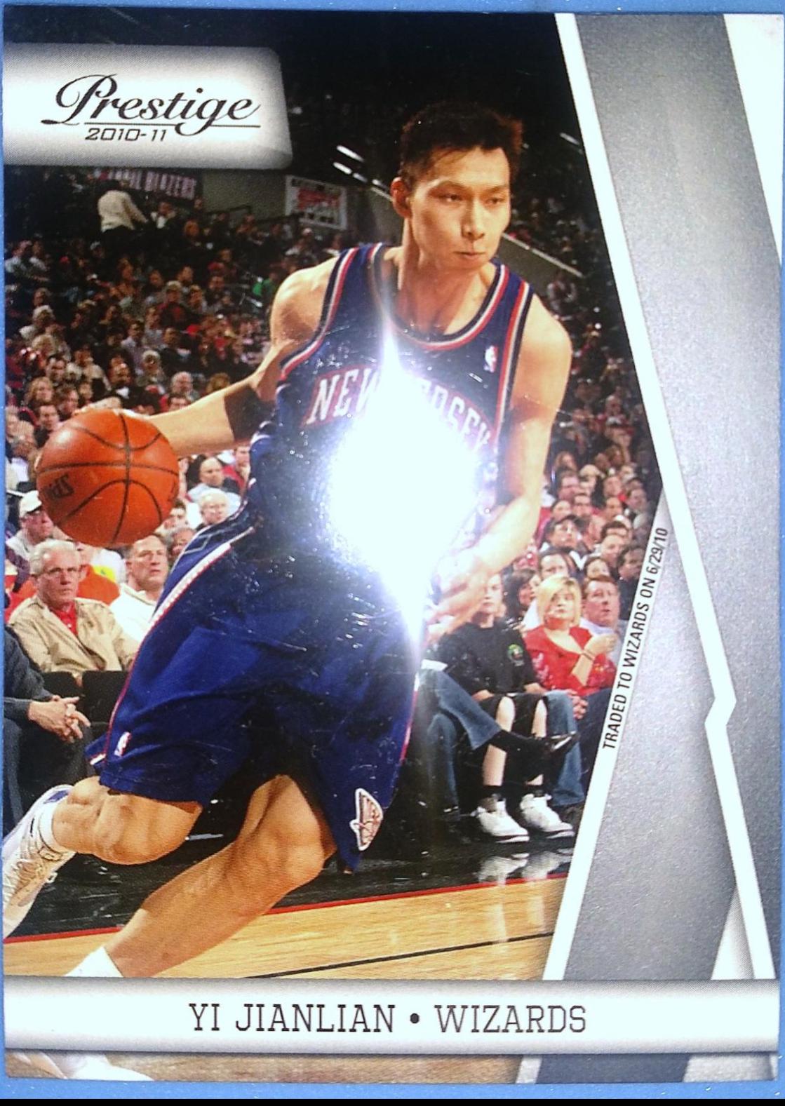 Yi jianlian #72 Basketball Cards 2010 Panini Prestige