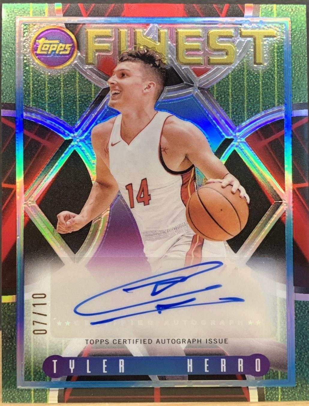 Tyler Herro [Black Refractor] #FLA-THE