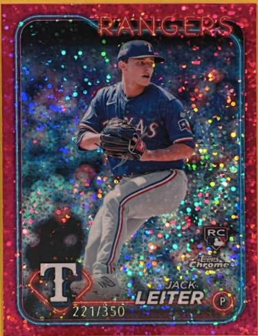 Jack Leiter [Magenta Speckle Refractor] #111