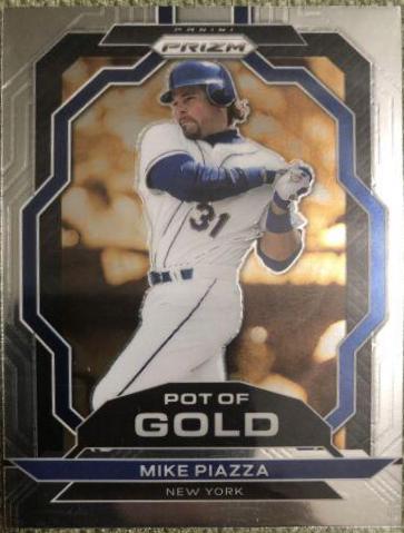 Mike Piazza #PG14 Baseball Cards 2023 Panini Prizm Pot of Gold