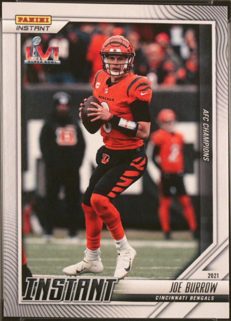 Joe Burrow #201 Football Cards 2021 Panini Instant NFL