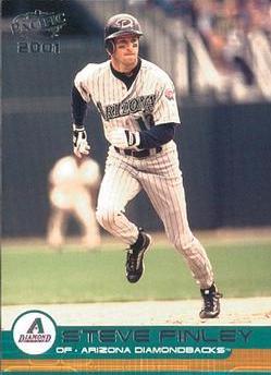 Steve Finley #21 Baseball Cards 2001 Pacific