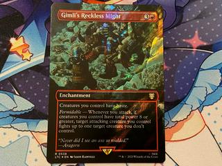 Gimli's Reckless Might