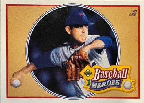 1989 5000 K's #15 Baseball Cards 1991 Upper Deck Heroes Nolan Ryan