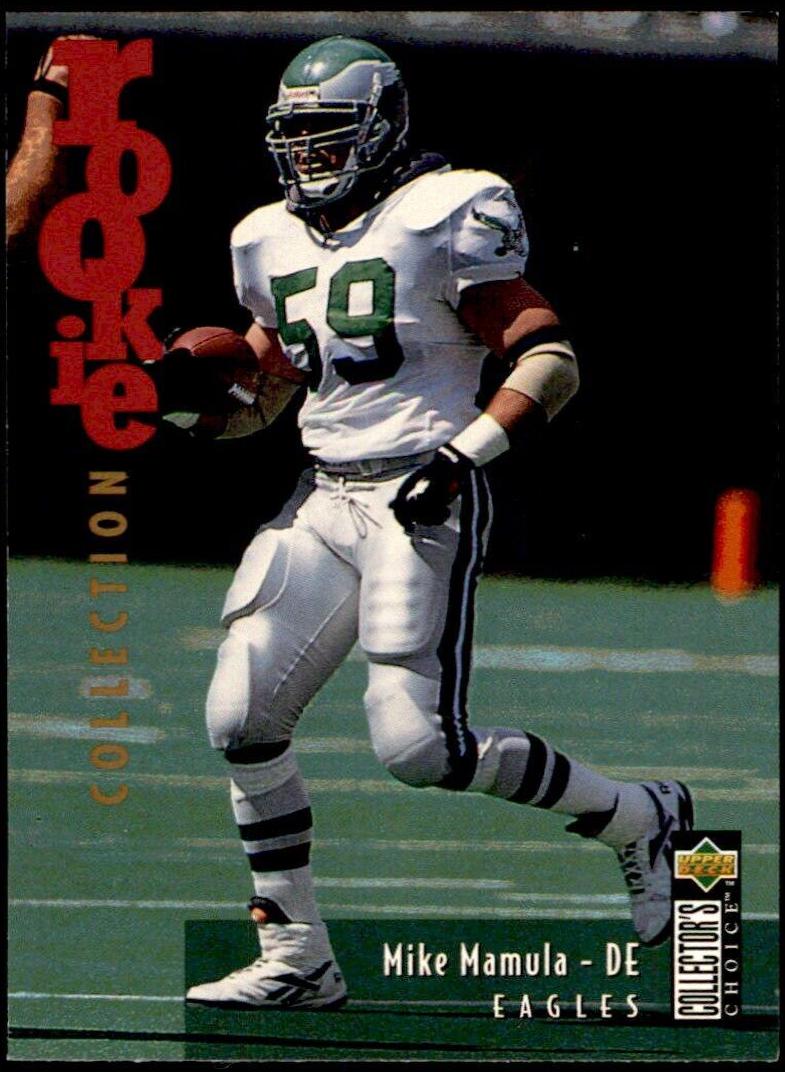 Mike Mamula #U45 Football Cards 1995 Collector's Choice Update