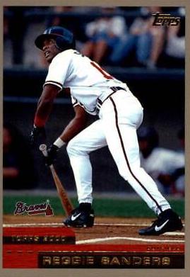 Reggie Sanders #T110 Baseball Cards 2000 Topps Traded