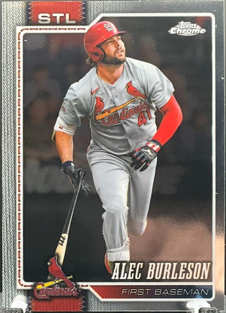 2026 Alec Burleson [Baseball Seams Refractor] #156