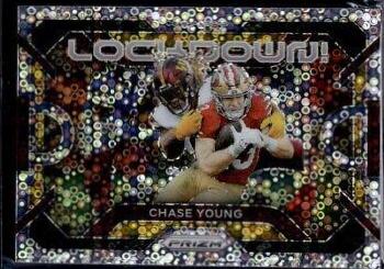 Chase Young #LD-15 Football Cards 2023 Panini Prizm Lockdown