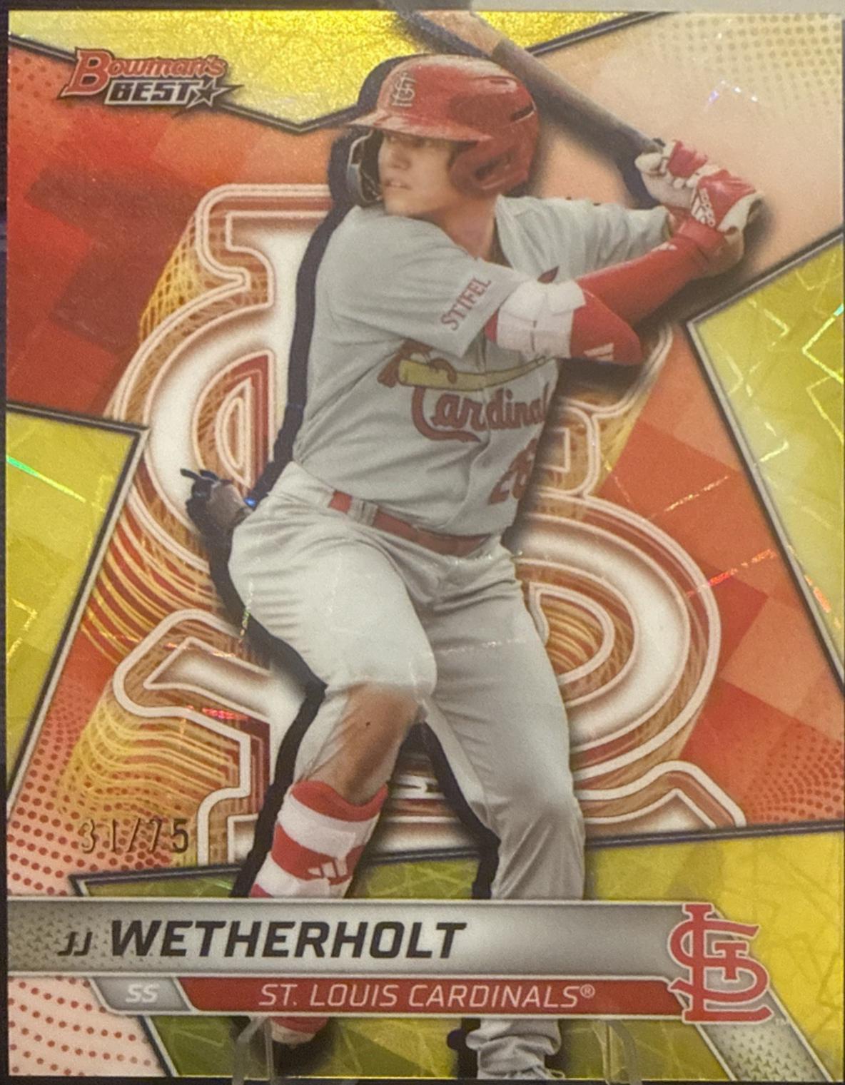 JJ Wetherholt [Yellow Refractor] #TP-14