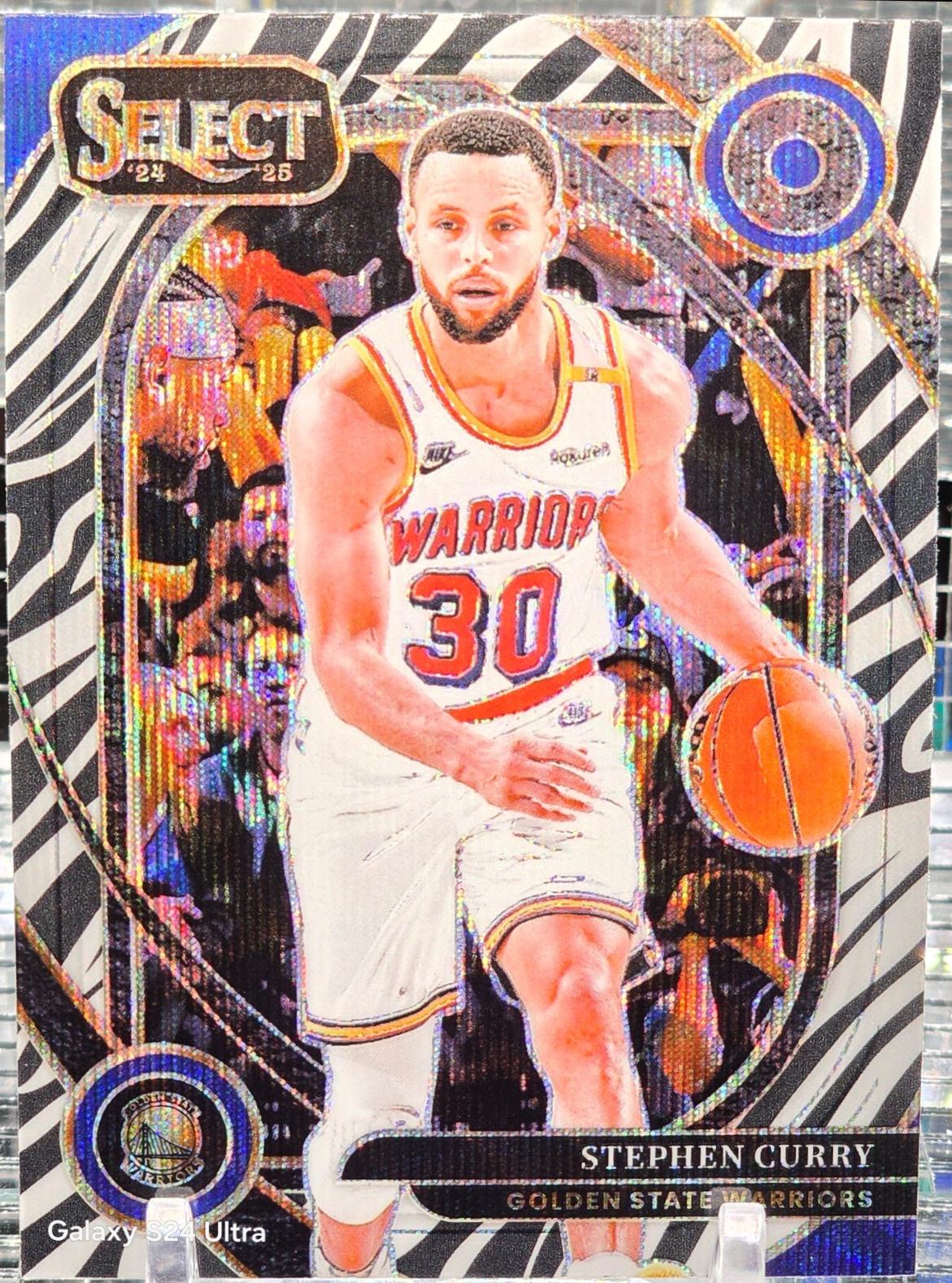 Stephen Curry [Zebra Prizm] #209 Prices | 2024 Panini Select