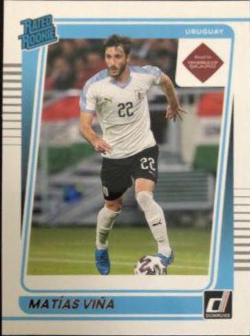 Matias Vina #196 Soccer Cards 2021 Panini Donruss Road to Qatar