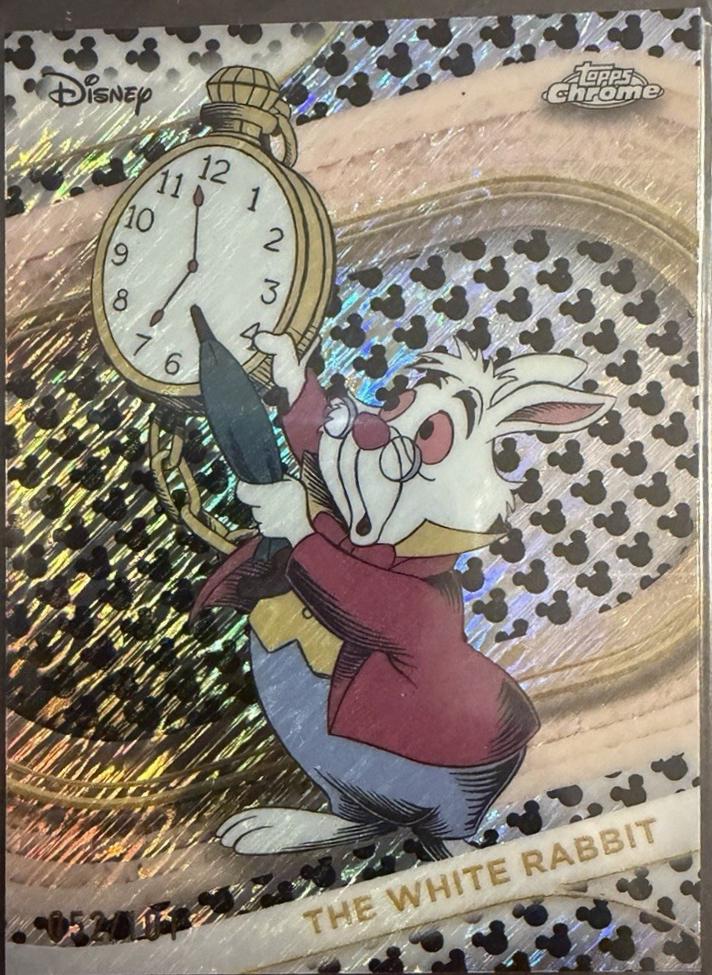 The White Rabbit [Mickey Mouse Black White] #180 Prices | 2025 Topps ...