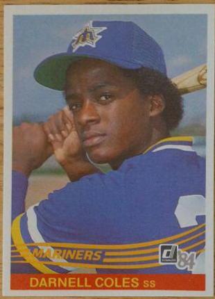 Darnell Coles #630 Baseball Cards 1984 Donruss