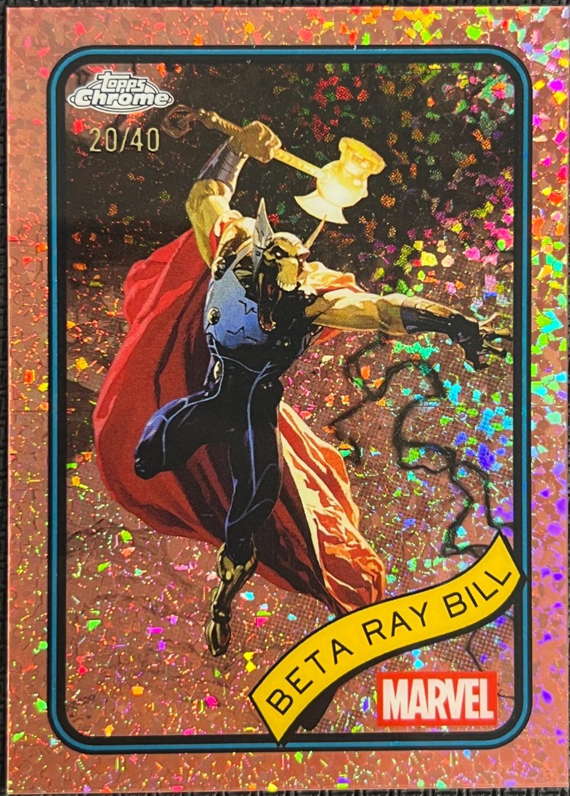 Beta RAY Bill Rose Gold Mini Diamonds Refractor
