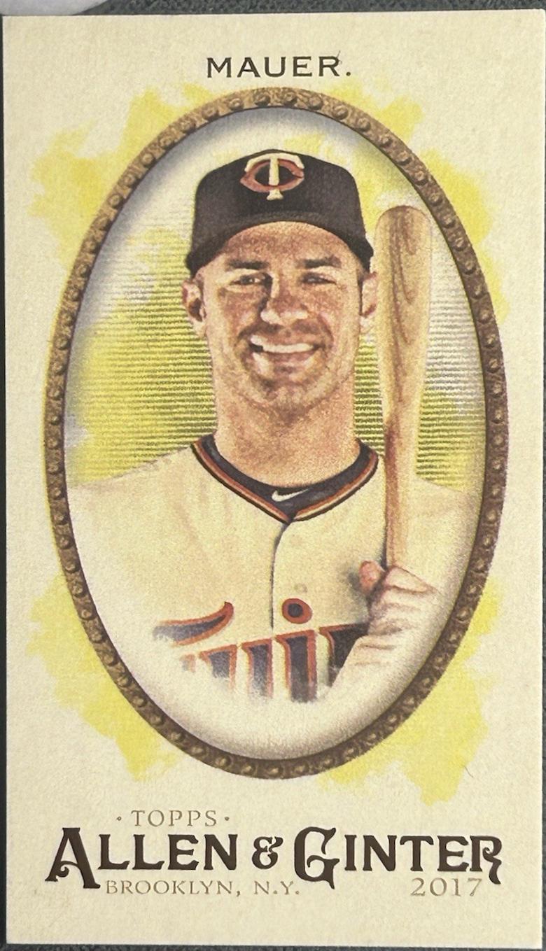 Joe Mauer [Mini A & G Back] #334