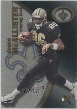 Deuce McAllister #114 2001 Fleer E X Football