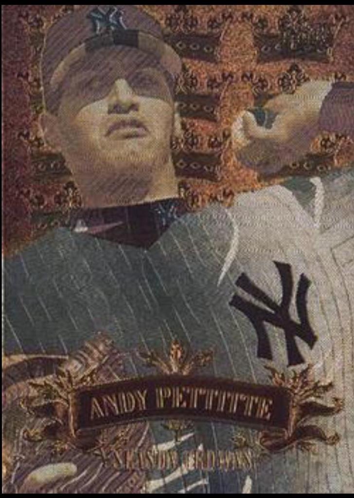 Andy Pettitte #7 Baseball Cards 1997 Ultra Season Crowns