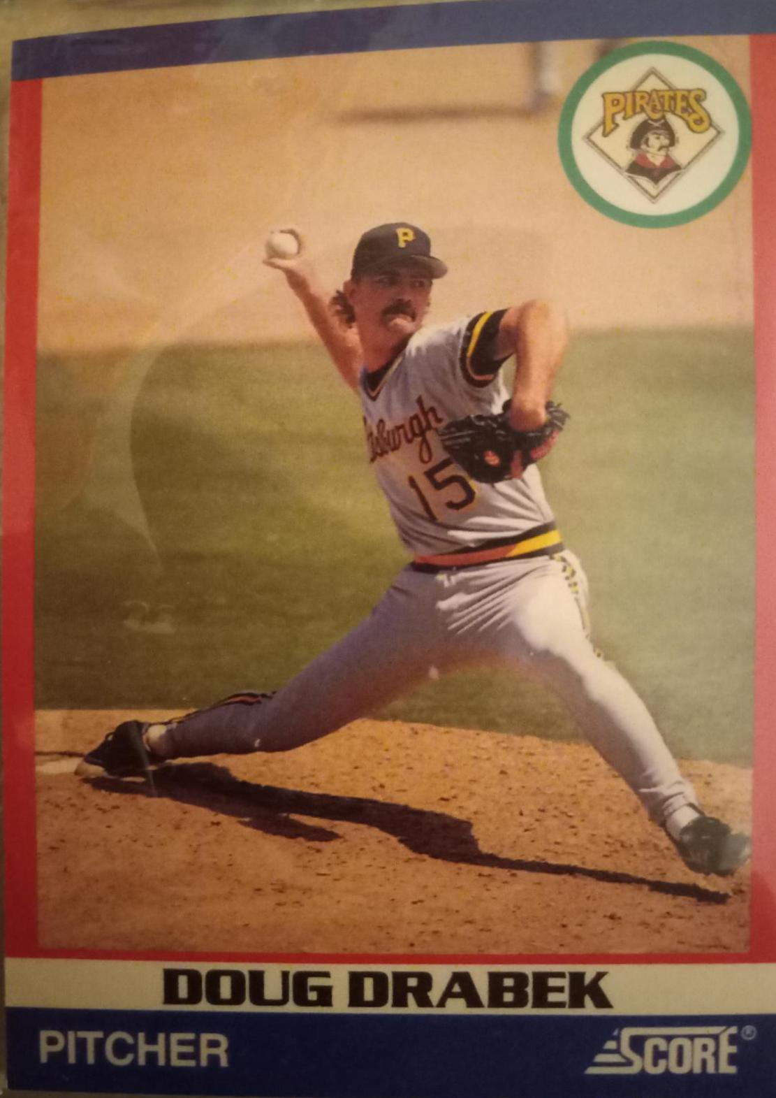 Doug Drabek #6 Baseball Cards 1991 Score Superstars