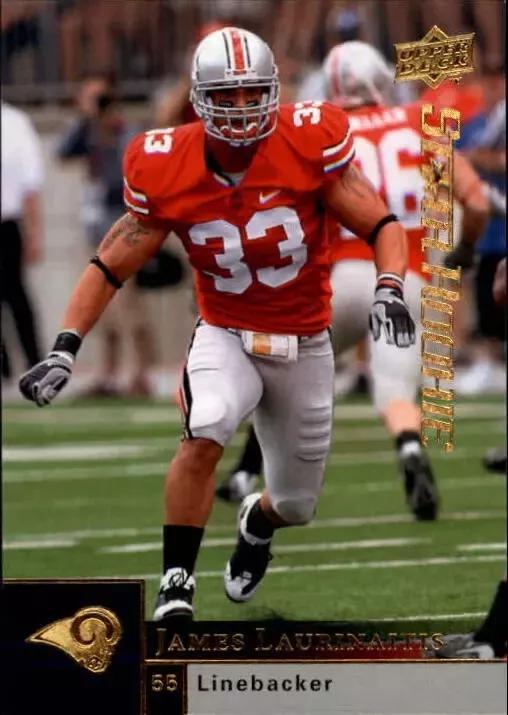 James Laurinaitis #296 Football Cards 2009 Upper Deck