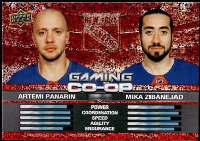 Artemi Panarin / Mika Zibanejad #CGO-13 Hockey Cards 2024 Upper Deck Gaming Co-Op